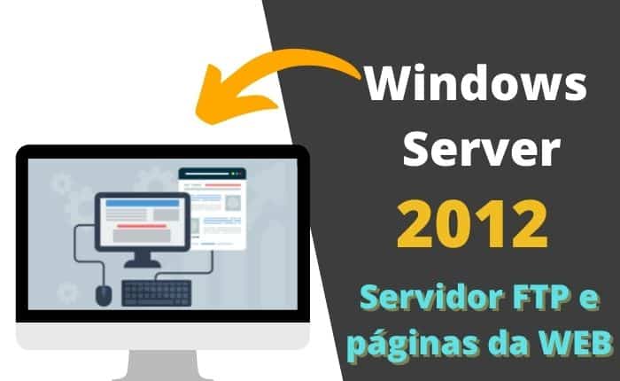 Windows Server 2012 Servidor FTP e páginas Web